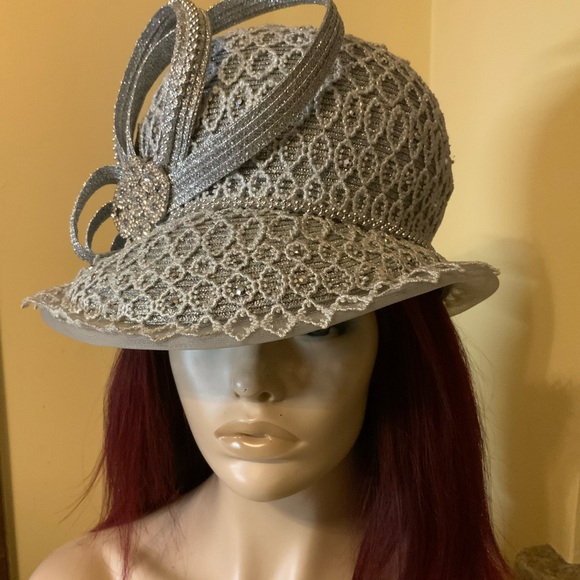 Dress Hat Divine Church Hats Gold Satin Dress /Church Hat By Divine